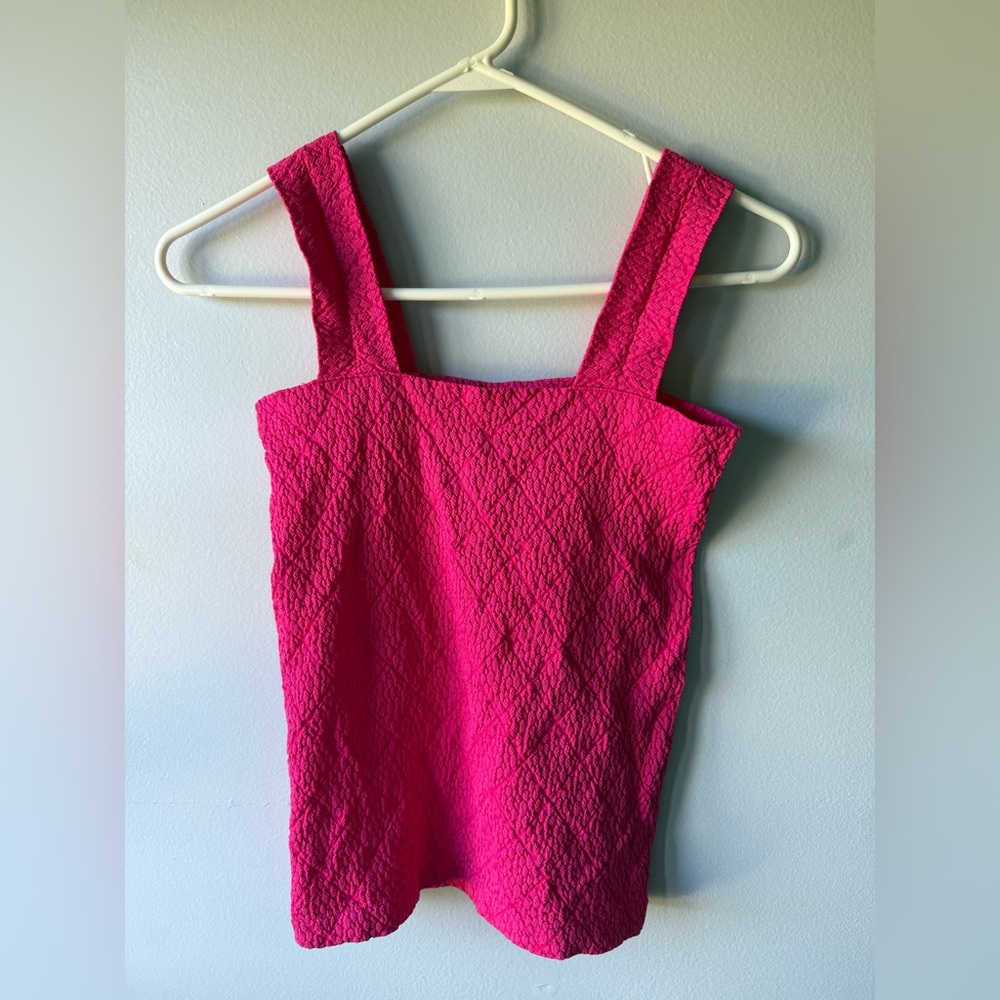 Daytrip Square Neck Tank Top, Size M/L Womens